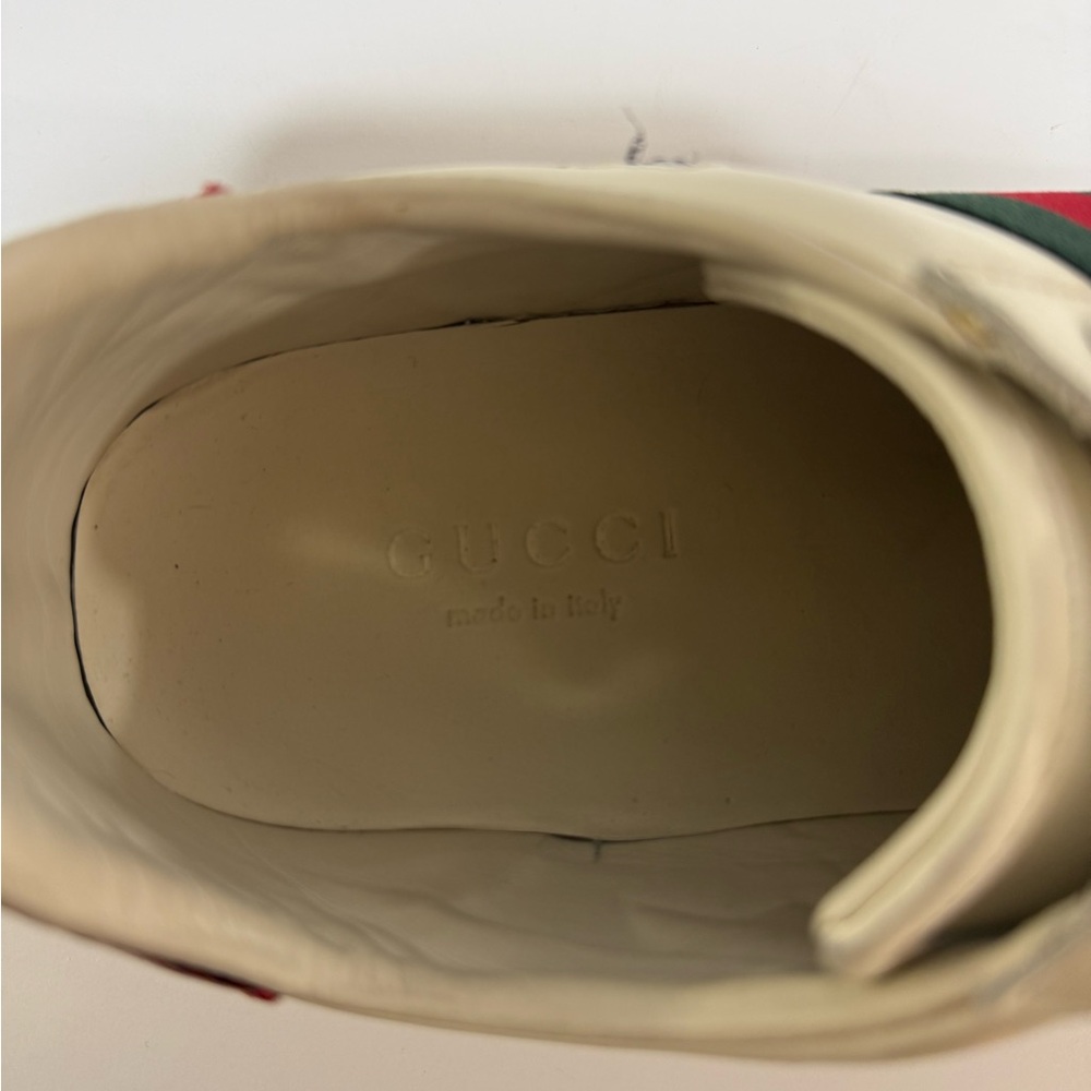 Gucci White Sneakers with Star Accents for men’s size 43 EU - Picture 12 of 15